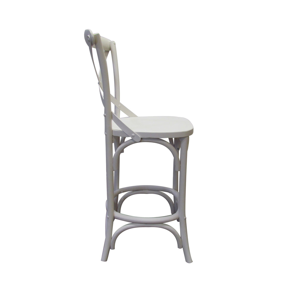 Bootle Island Counter Stool in White (2 Per Box) Urban Home URBAN HOME