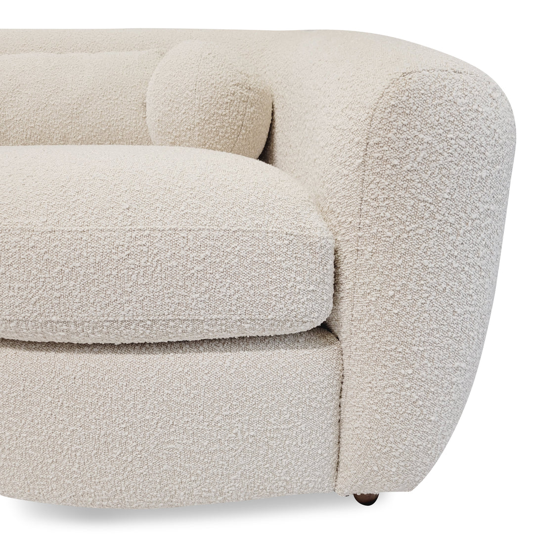 Halo Sofa Boucle in Sylvain White 89