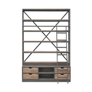 Loft Library w/Ladder 96”